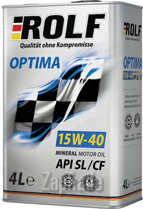 ������ �������� ����� Rolf Optima 15W-40 ����������� | ������� 4260429110186