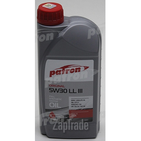 ������ �������� ����� Patron ORIGINAL LL III ������������� | ������� 5W30 LL III 1L ORIGINAL